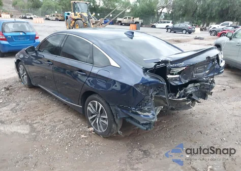 2018 Honda Accord Hybrid Ex-L из США, поврежденный, VIN 1HGCV3F66JA003431